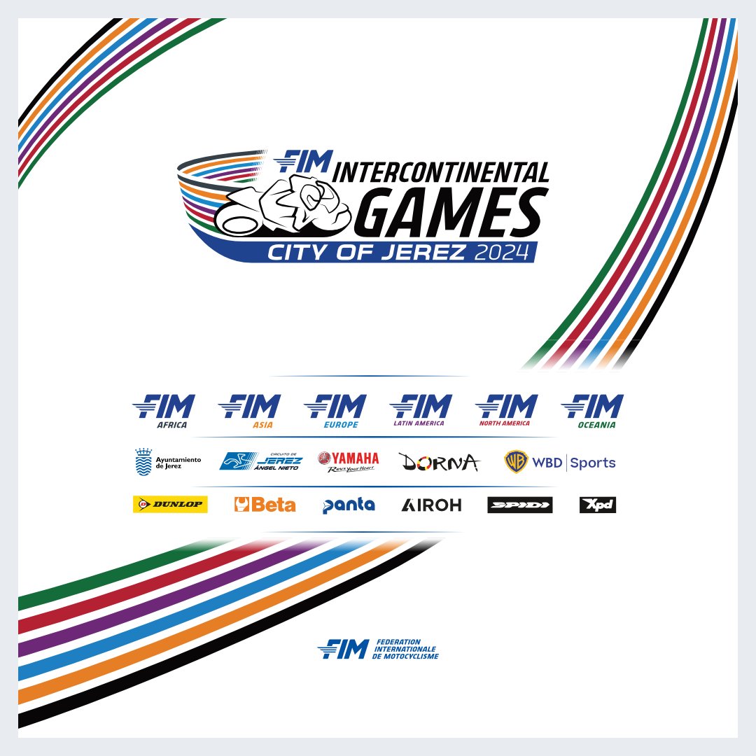FIM_live's tweet image. @fim_africa ready for the first edition of the FIM Intercontinental Games.
We are ready.
Are you ready?

@ciudadjerez @yamaharacingcom
@DunlopMoto #BetaTools
#PantaRacingFuel @AirohHelmet
@SPIDI_on_track #XPDBoots

#IGC  #FIMICG
#Motorcycle #Racing
#Supersport #FIMUnions