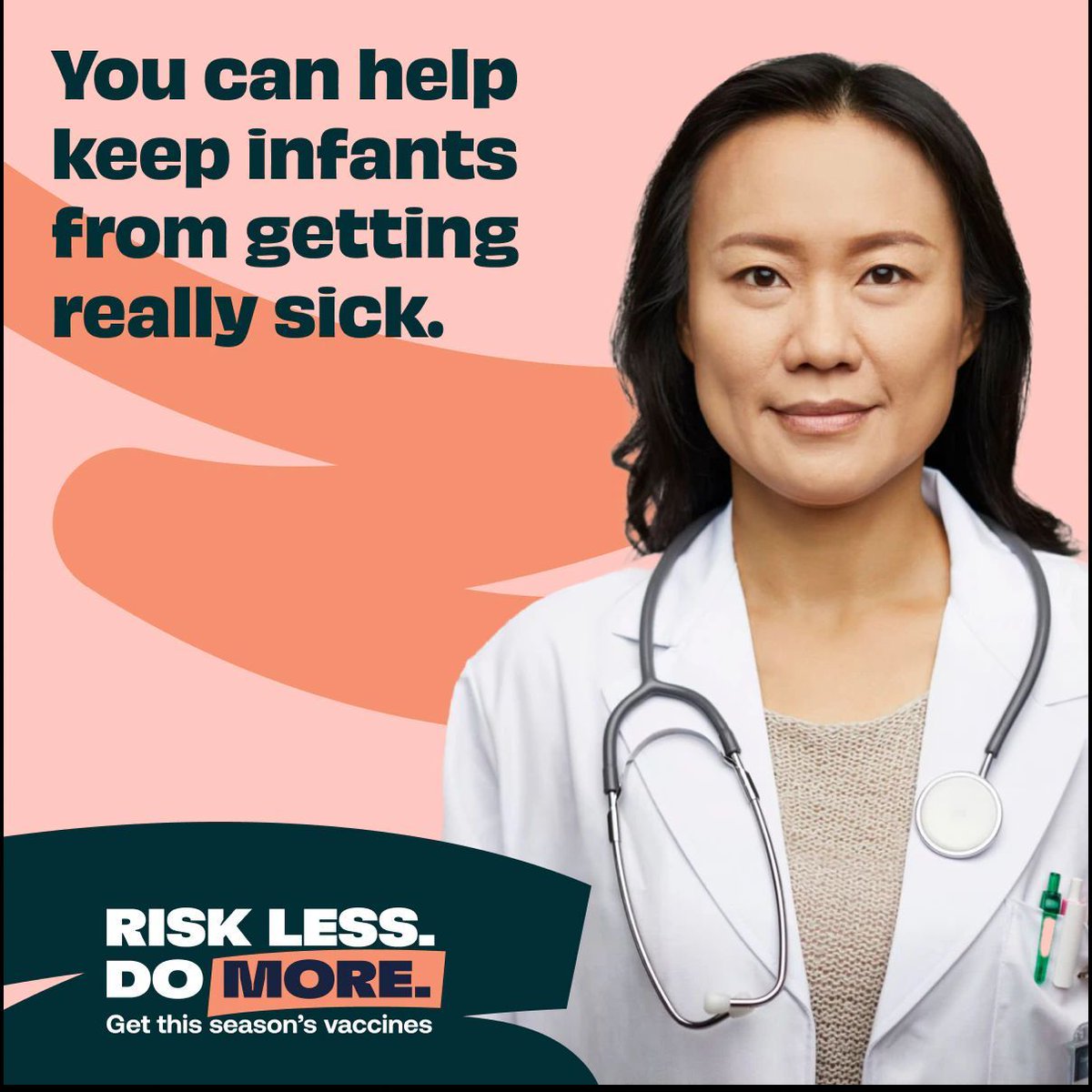 lafp_familydocs's tweet image. RSV is especially dangerous for infants. Let your pregnant patients know that their flu, COVID-19, and RSV vaccines protect their babies. @aafp @HHSGov