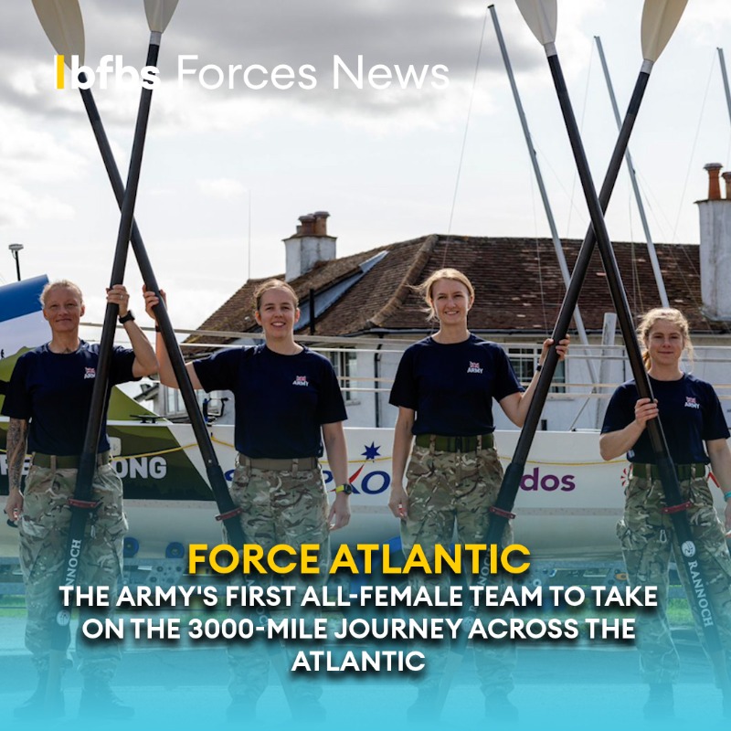 ForcesNews's tweet photo. Meet the teams taking on the World’s Toughest Row 🚣‍♀️

These military crews are taking on an epic unsupported 3,000-mile journey across the Atlantic Ocean, battling some of the toughest maritime conditions 🌊

@hmsoardacious @teamv3nture @ForceAtlantic @oarsomearmyeduc