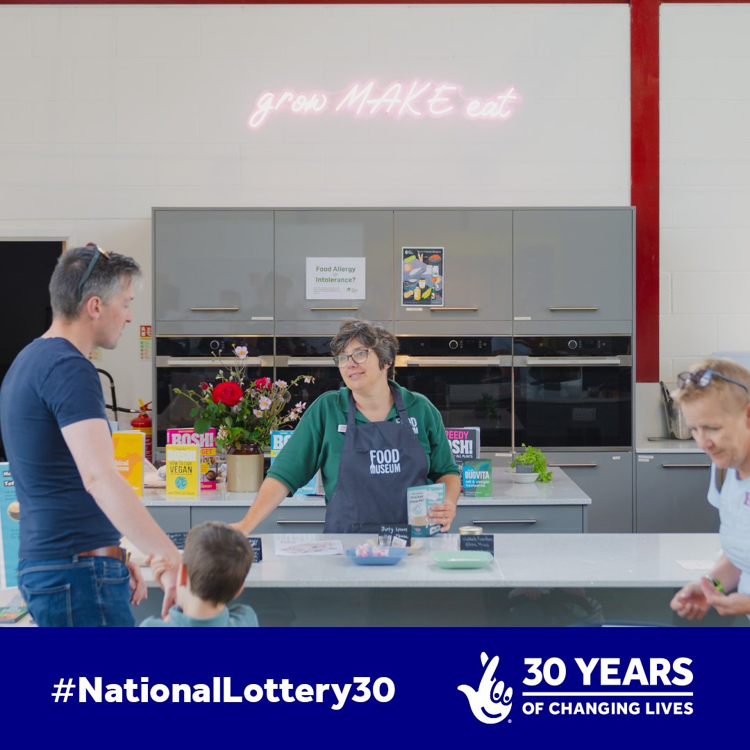 Food Museum (@foodmuseumuk) on Twitter photo This week we're celebrating #NationalLottery30 and the game-changing support The National Lottery provides charities like us! 😍
From helping us run community workshops to put on extraordinary exhibitions, <a href="/LottoGoodCauses/">National Lottery Good Causes</a> helps the museum to grow 💖 This week we're celebrating #NationalLottery30 and the game-changing support The National Lottery provides charities like us! 😍
From helping us run community workshops to put on extraordinary exhibitions, <a href="/LottoGoodCauses/">National Lottery Good Causes</a> helps the museum to grow 💖