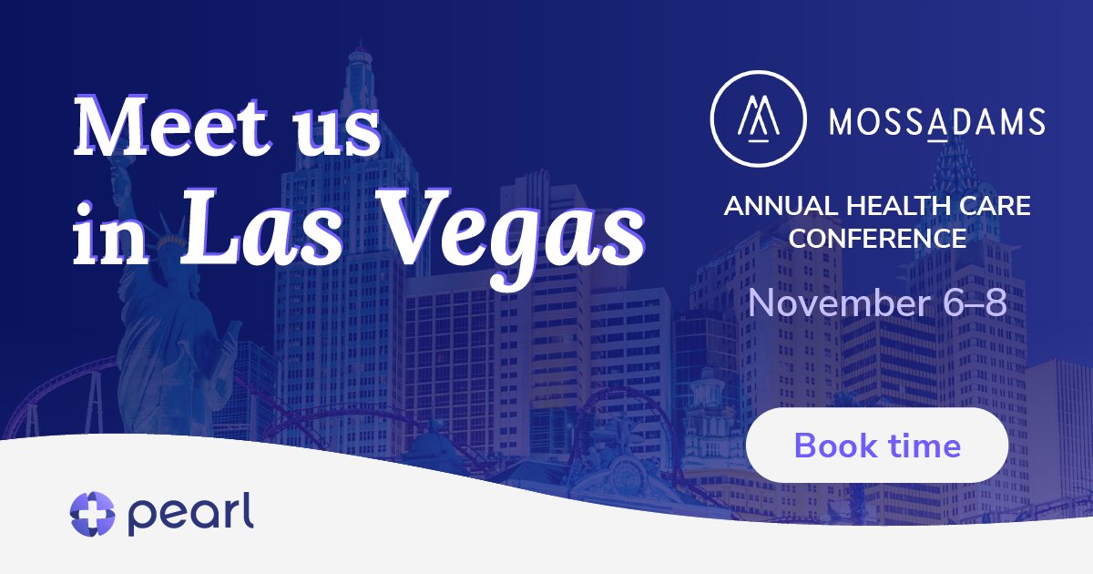 Pearl Health (@pearlhealth_) on Twitter photo Heading to Las Vegas next week for <a href="/Moss_Adams/">Moss Adams</a>' 2024 Executive Health Care Conference? Meet us there! The team welcomes the opportunity to connect over coffee, a meal, or a quick break between sessions -- find time with us using the link below!
hubs.ly/Q02WDLMC0 Heading to Las Vegas next week for <a href="/Moss_Adams/">Moss Adams</a>' 2024 Executive Health Care Conference? Meet us there! The team welcomes the opportunity to connect over coffee, a meal, or a quick break between sessions -- find time with us using the link below!
hubs.ly/Q02WDLMC0