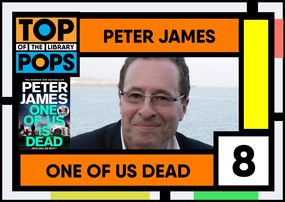 nylibraries's tweet photo. @jaynemiddlemiss @markgoodier @lisajewelluk @VicHislop .@PeterJamesUK is back in the charts with is latest DS Roy Grace mystery, One of Us Is Dead makes it’s debut at #8 #TopOfTheLibraryPops https://t.co/zTBStj4U8L