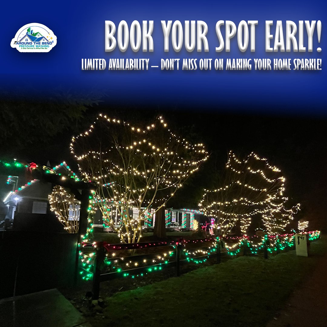 ATBPressureWash's tweet photo. Turning holiday magic ON—because bright homes bring brighter smiles! ✨🏡 https://t.co/bN8PgHEYqL