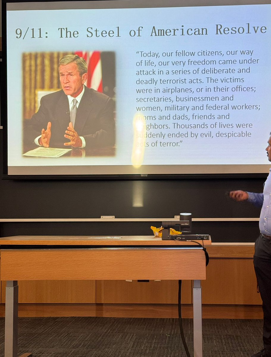 Sara_S_Mustafa's tweet photo. Marshall Ganz’s Public Narrative course at Harvard is a transformative program that equips leaders with the skills to use narrative for impactful leadership. Today, we analyzed the narratives of former U.S. President George W. Bush and His Excellency @IKRPresident during difficult times. President Barzani’s mastery of redemption narratives, his recognition of crises, and his unique ability to build an empathetic connection—across ethnic and religious differences—truly stand out and are inspirational. His approach not only connects the past, present, and future but also fosters unity and emotional resilience.

#HKS #Leadership #PublicNarrative