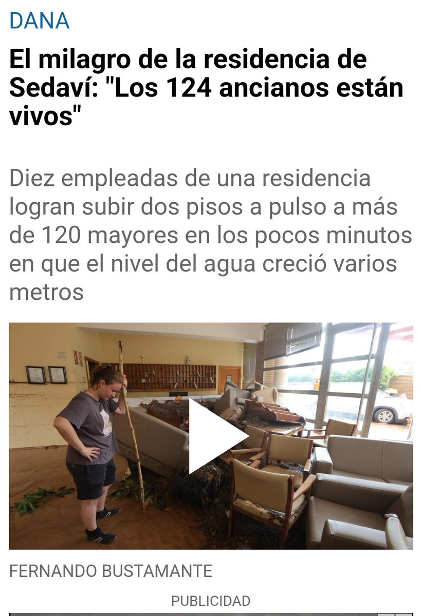 paquithird's tweet photo. La ejemplaridad de 10 empleadas de una residencia durante la DANA frente a la indignidad de los 7.291

Lecciones de humanidad entre el horror https://t.co/hPHZzVpDVC
