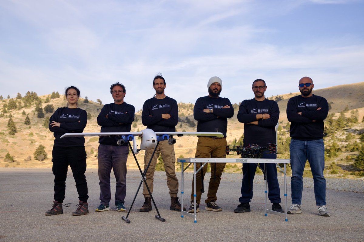 The CyI team at Mount Helmos is proud of a successful UAV campaign. Despite the adverse weather conditions (clear and clean days), the sampling time was optimised at best.