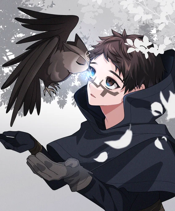 "彼らはイライを選び、彼にあのフクロウを召喚した"#第五人格イラスト #identityVイラスト 