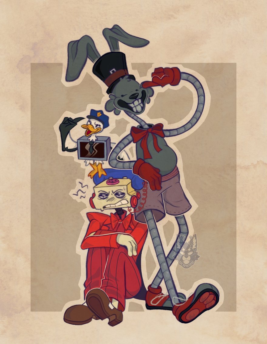 RookieDClown's tweet photo. Presenting....them!
#FindingFrankie #HenryHotline #DeputyDuck https://t.co/wLYUNXdLLg