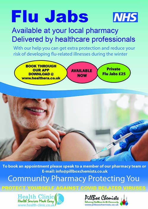 PillBox Chemists (@pillboxchemist) on Twitter photo Stay healthy and active this winter
Join the community of health heroes and make a difference! ๐ท๐ท
Book your flu jab today at Pillbox Chemistsand letโs keep our community safe! ๐ท
#FluVaccine #StayHealthy #FluSeason #GetVaccinated #CommunityCare Stay healthy and active this winter
Join the community of health heroes and make a difference! ๐ท๐ท
Book your flu jab today at Pillbox Chemistsand letโs keep our community safe! ๐ท
#FluVaccine #StayHealthy #FluSeason #GetVaccinated #CommunityCare