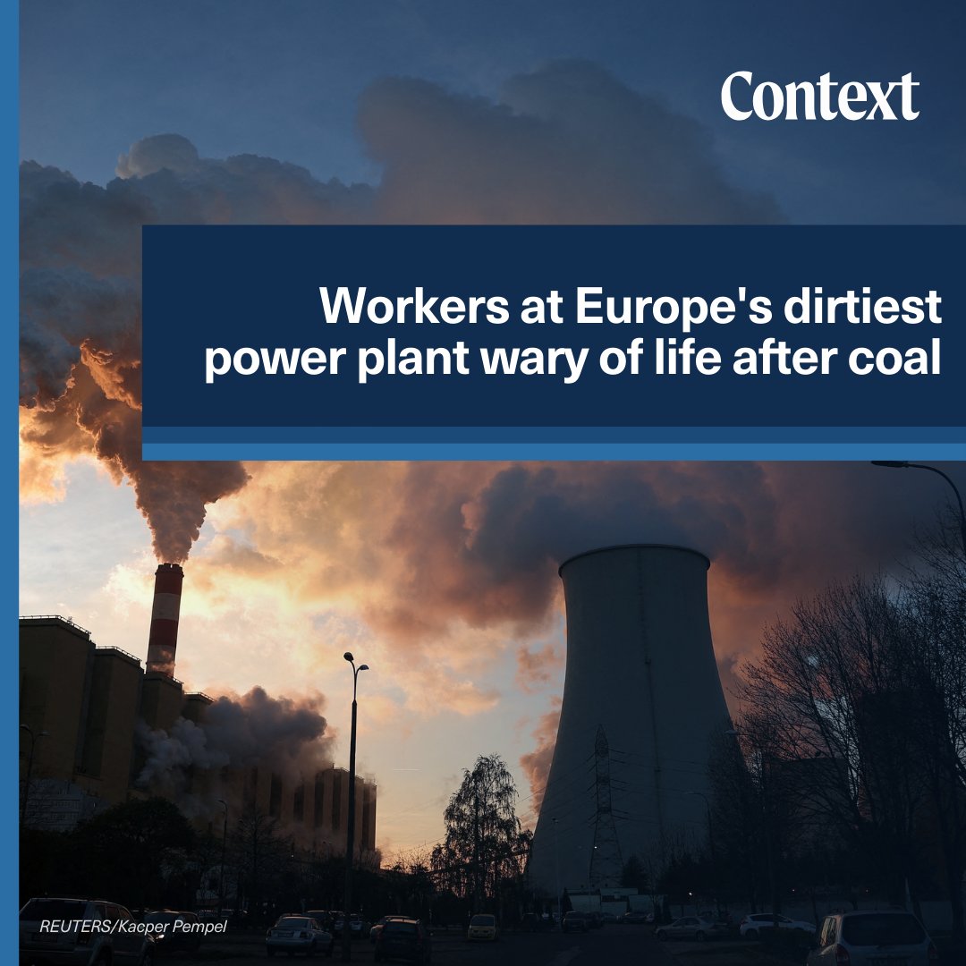 Bełchatów currently supplies 20% of Poland's power, but its closure by 2036 puts 20,000 jobs at risk. The decision comes as the EU seeks to cut planet-heating greenhouse gas emissions. 

✍️ Joanna Gill and Ada Petriczko report. 

🔗 bit.ly/40v1wQC