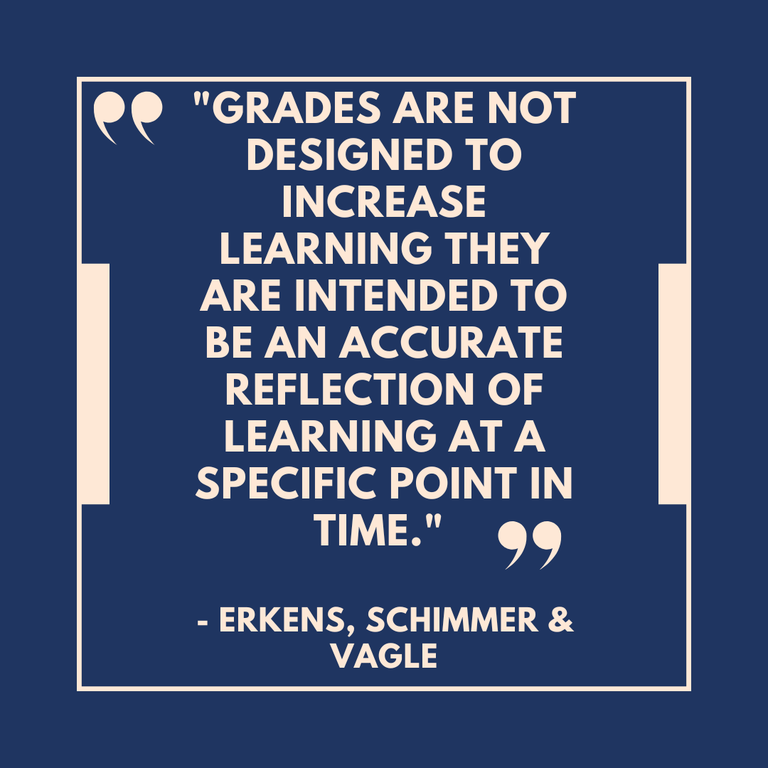 As we approach report card season, we want to take a moment to emphasize the importance of student learning. Here is a key point to keep in mind: