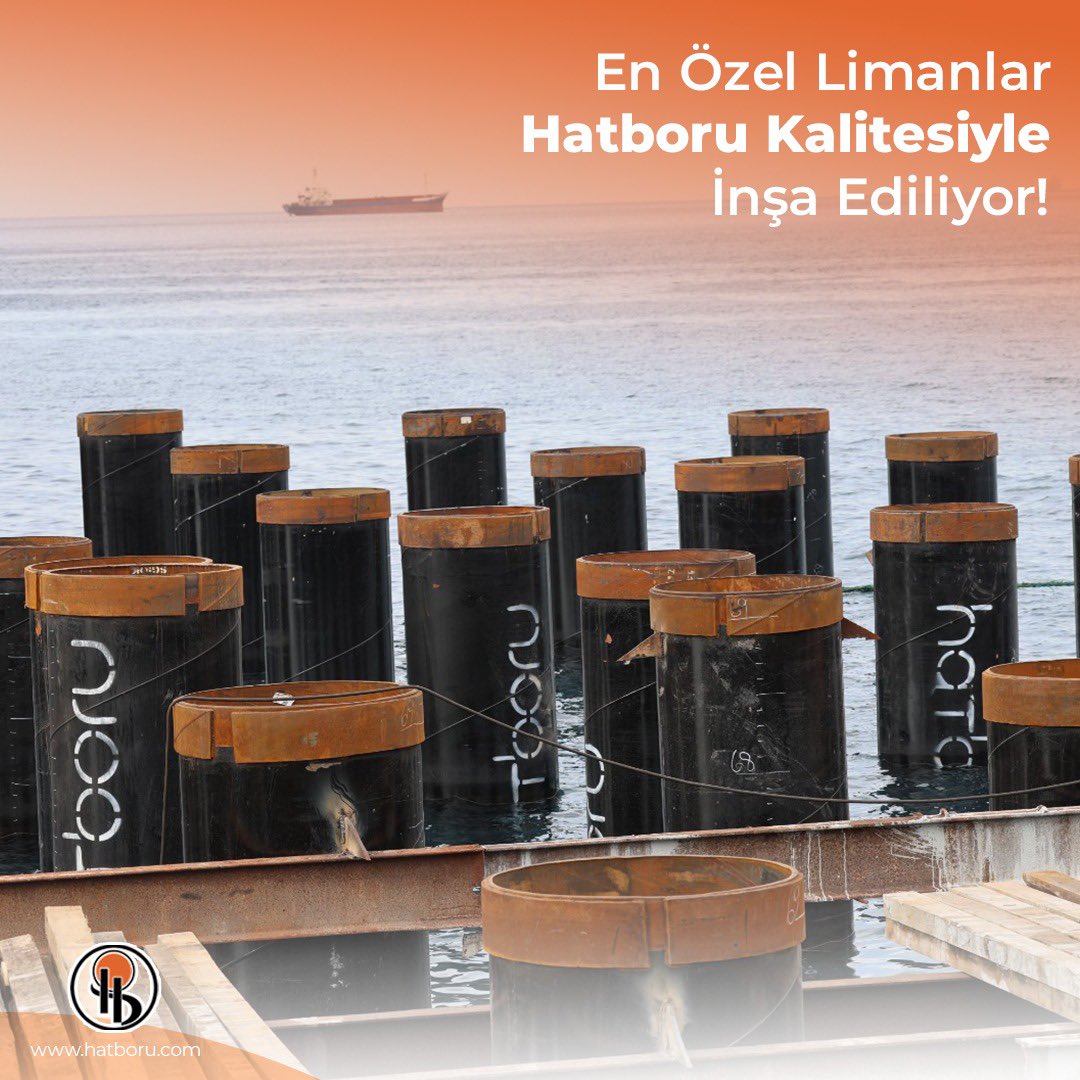 🌟 Ports around the world are being redesigned with Hatboru’s superior quality! We are building the port of the future! 🚀⚓ #HatboruQuality 

🌟Dünyanın 4 bir yanındaki Limanlar, Hatboru’nun üstün kalitesiyle baştan yaratılıyor! Geleceğin limanını inşa ediyoruz!
