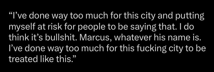 SixersAdam's tweet photo. Joel Embiid on the idea he hasn’t tried hard enough to be on the floor, listed a few of his prior injuries that he’s come back from. Then, he said this: https://t.co/DC1a99Bfyl