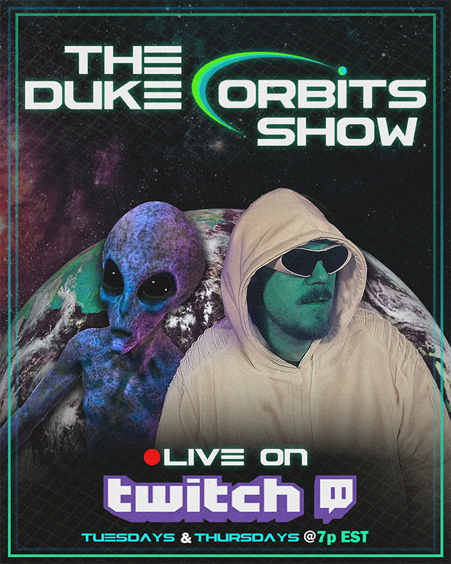 DukeOrbits's tweet image. Are you into VR/XR? Pop culture? Video Games, TV &amp;amp; Movies? Be a part of a new community, we&apos;re live Tues &amp;amp; Thurs @ 7p EST!
twitch.tv/DukeOrbits