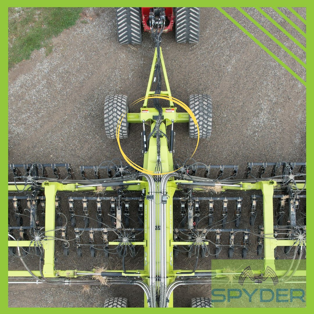 The Spyder's hitch control function gives farmers an extra piece of mind knowing their drill will have minimal skew going across rolling terrain, minimizing any draft. You can reach us by sending us a message through our website khartindustries.com