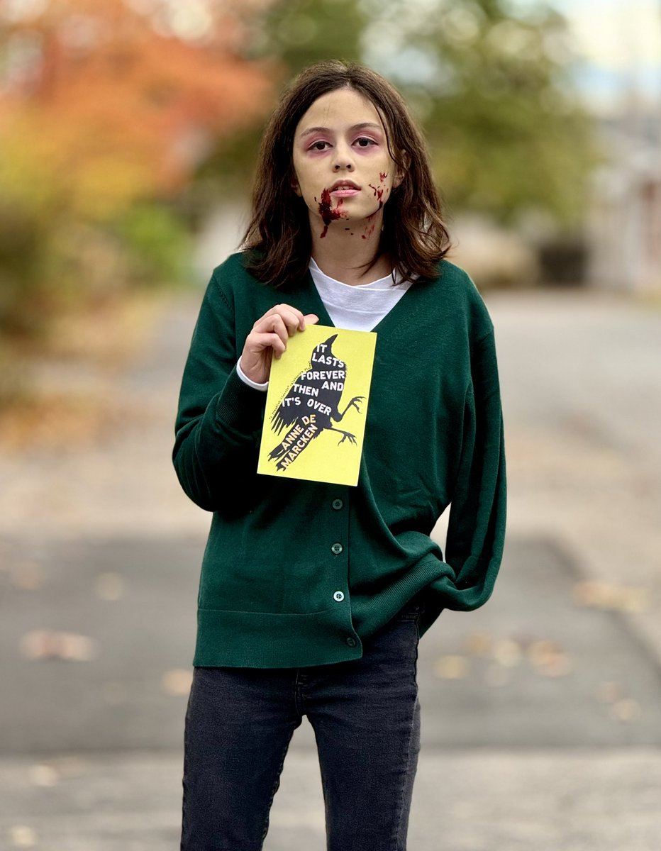 Mazzy Sleep (@mazzysleep) on Twitter photo For my first Halloween in <a href="/IowaCityofLit/">Iowa City of Lit</a>, I went literary by channeling the undead protagonist of @annedemarcken’s beautiful novel. For my first Halloween in <a href="/IowaCityofLit/">Iowa City of Lit</a>, I went literary by channeling the undead protagonist of @annedemarcken’s beautiful novel.