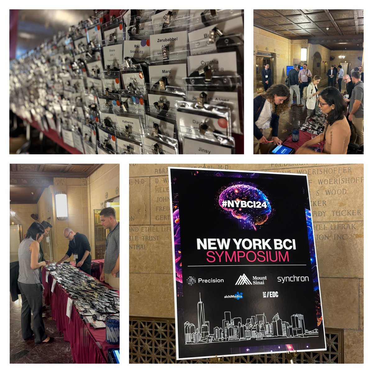 Mount Sinai Neurosurgery (@mountsinaineuro) on Twitter photo It’s Day 1 of #NYBCI24, hosted by <a href="/SinaiBioDesign/">Sinai BioDesign</a>! 🎉 We’re excited to welcome you to an incredible lineup of #BCI experts, engaging discussions, and hands-on networking opportunities. Excited to see everyone here—stay tuned for live updates throughout the day! 🚀 #neurotech It’s Day 1 of #NYBCI24, hosted by <a href="/SinaiBioDesign/">Sinai BioDesign</a>! 🎉 We’re excited to welcome you to an incredible lineup of #BCI experts, engaging discussions, and hands-on networking opportunities. Excited to see everyone here—stay tuned for live updates throughout the day! 🚀 #neurotech