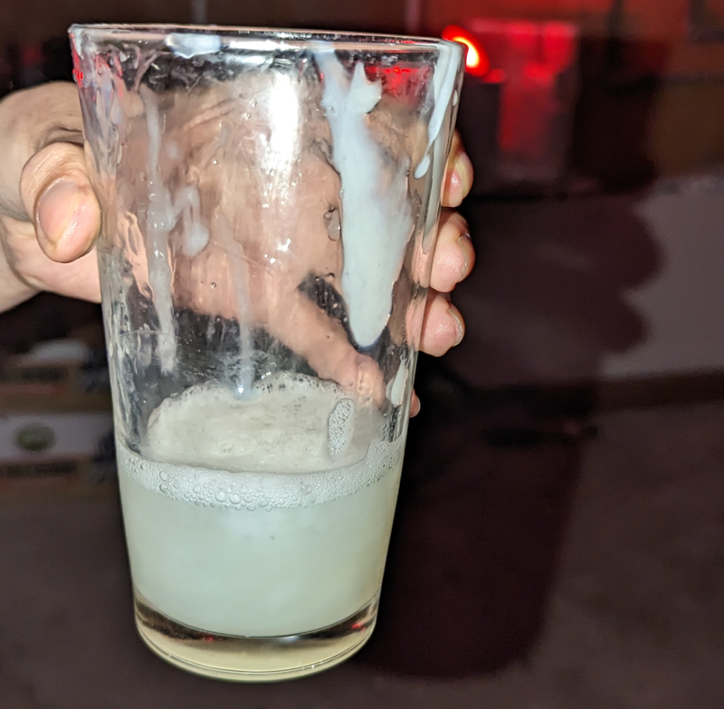 Guys often ask what the sperm collection glass looks like. Here's 35 loads from a recent session. When I take loads, I gargle it as guys add to the collection. It's so hot knowing all of it is going down my throat or in my ass. Info for Nov 3 NYC sesh at gokkungang.com