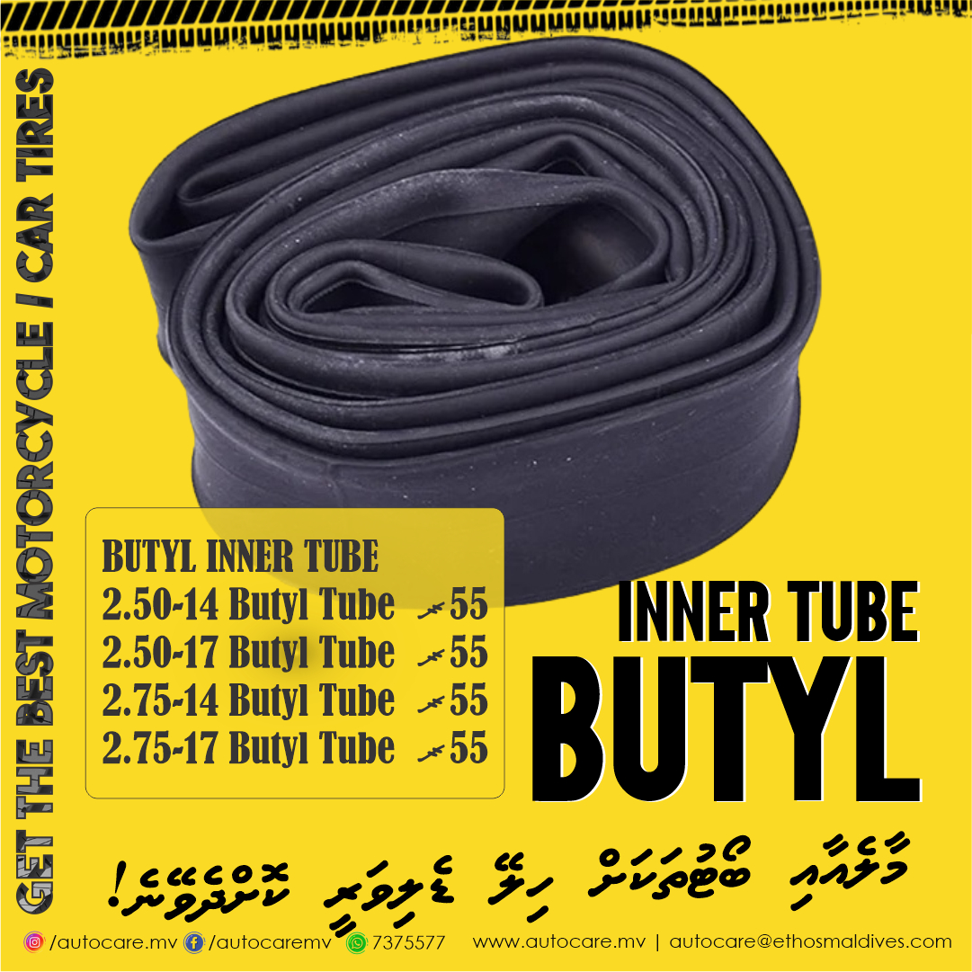 AutoCare.mv – Trusted by thousands for quality tires, batteries, oils, and spare parts! 🛠️

Our Products:🏍️ Tires: Premium motorcycle and car tires for any road.
🔋 Batteries: Reliable, long-lasting power for every ride.
🛢️ Engine Oils: High-performance oils for