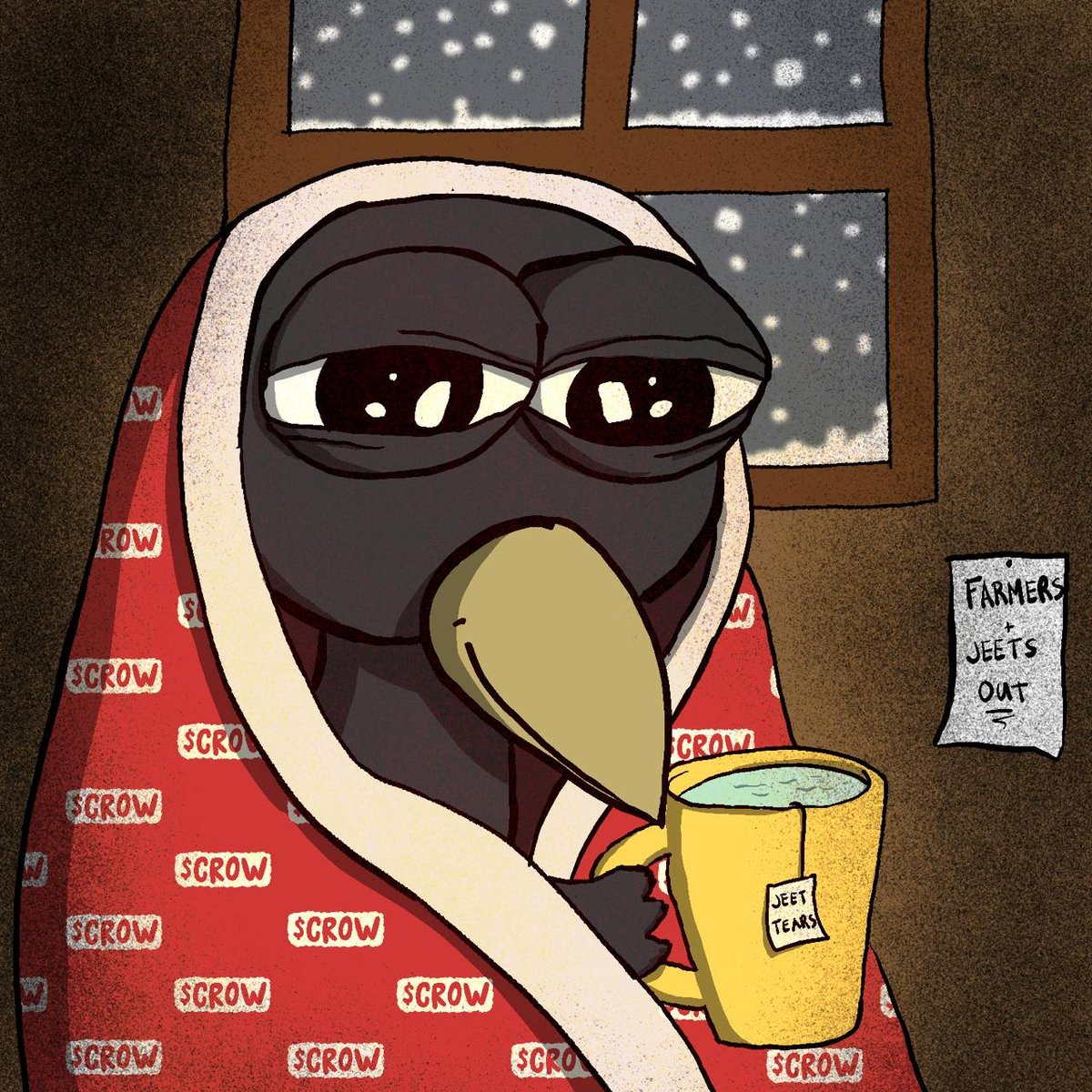 The aroma of tea carries stories untold. 

The aroma of TEA I'm drinking is delicious. 😂

$CROW 🐦‍⬛