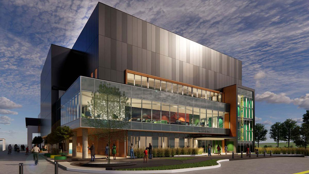 Site preparation work has been completed and construction workers are now using heavy equipment to tear down the James Cowan Theatre at the Shadbolt Centre for the Arts in Burnaby, B.C. to make way for construction of a new 364-seat venue. canada.constructconnect.com/joc/news/proje…