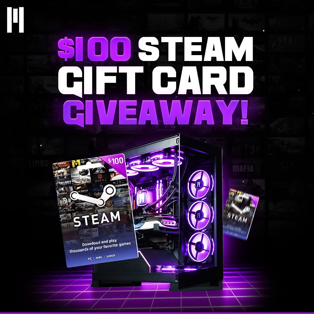 METAPCs's tweet image. $100 Steam Card Giveaway!

👉 Like + Repost
👉 Follow @METAPCs
👉 Tag a friend!

Open worldwide, winner selected 11/6! Good luck! 🚀