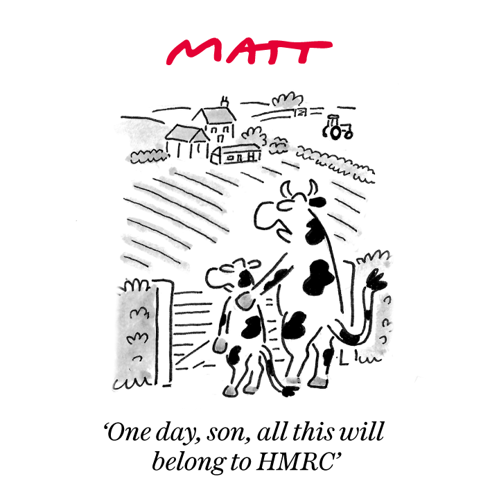 Matt Cartoons (@mattcartoonist) on Twitter photo 'One day, son, all this will belong to HMRC'
My latest cartoon for tomorrow's <a href="/Telegraph/">The Telegraph</a>
Buy a print of my cartoons at telegraph.co.uk/mattprints
Original artwork from chrisbeetles.com 'One day, son, all this will belong to HMRC'
My latest cartoon for tomorrow's <a href="/Telegraph/">The Telegraph</a>
Buy a print of my cartoons at telegraph.co.uk/mattprints
Original artwork from chrisbeetles.com