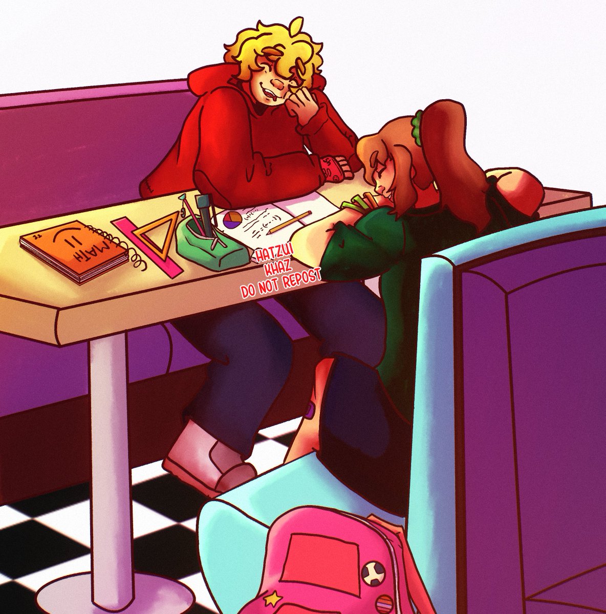 HatzuiKhaz's tweet image. &quot;You had the same look in your eyes&quot; (2/2)

I think about the parallel between Vincent and Caroline, and Michelle and Tommy a perfectly healthy amount, thank you &amp;lt;3
@nicholenarrates 
#Sisv #Sisvsfanart