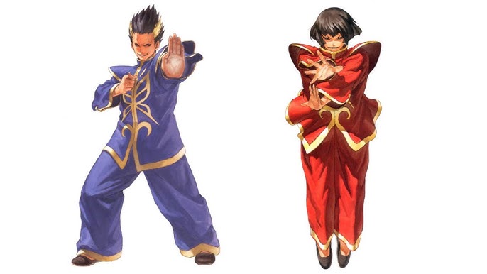 ThatKleinGuy's tweet photo. @IGNDeals They are dressed like the Jin brothers from Fatal Fury https://t.co/WT0GahuDhS
