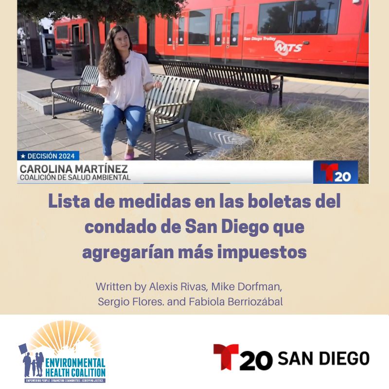 Watch our Climate Justice Director Caro Martínez explain the power of environmental and justice-minded policies like #MeasureG on our community and lungs! 🫁💚

Article in English: buff.ly/3YGvkbK
En Espanol: buff.ly/3Yp4DXC

#SanDiegoCounty #Election2024