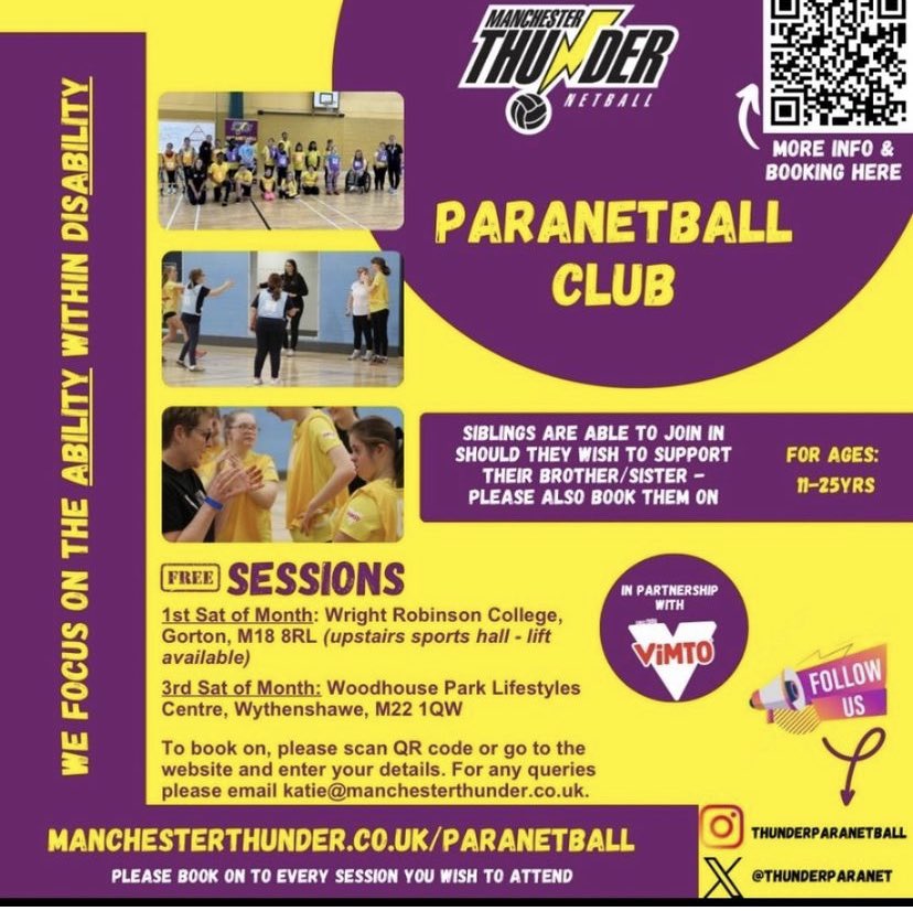 Thunder ParaNetball tweet media