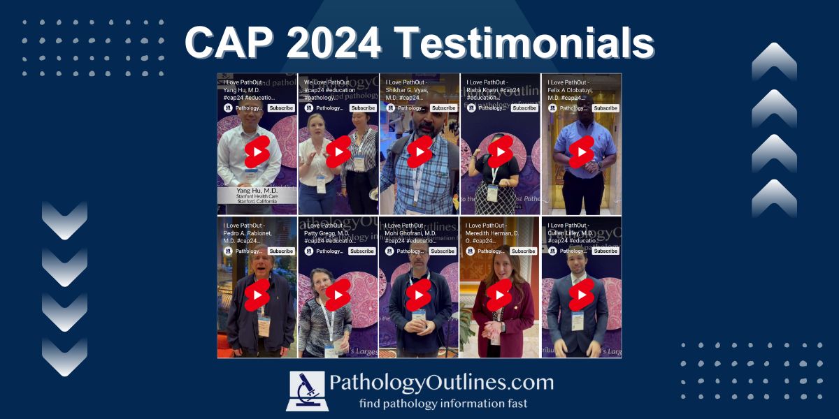 PathologyOutlines.com tweet media