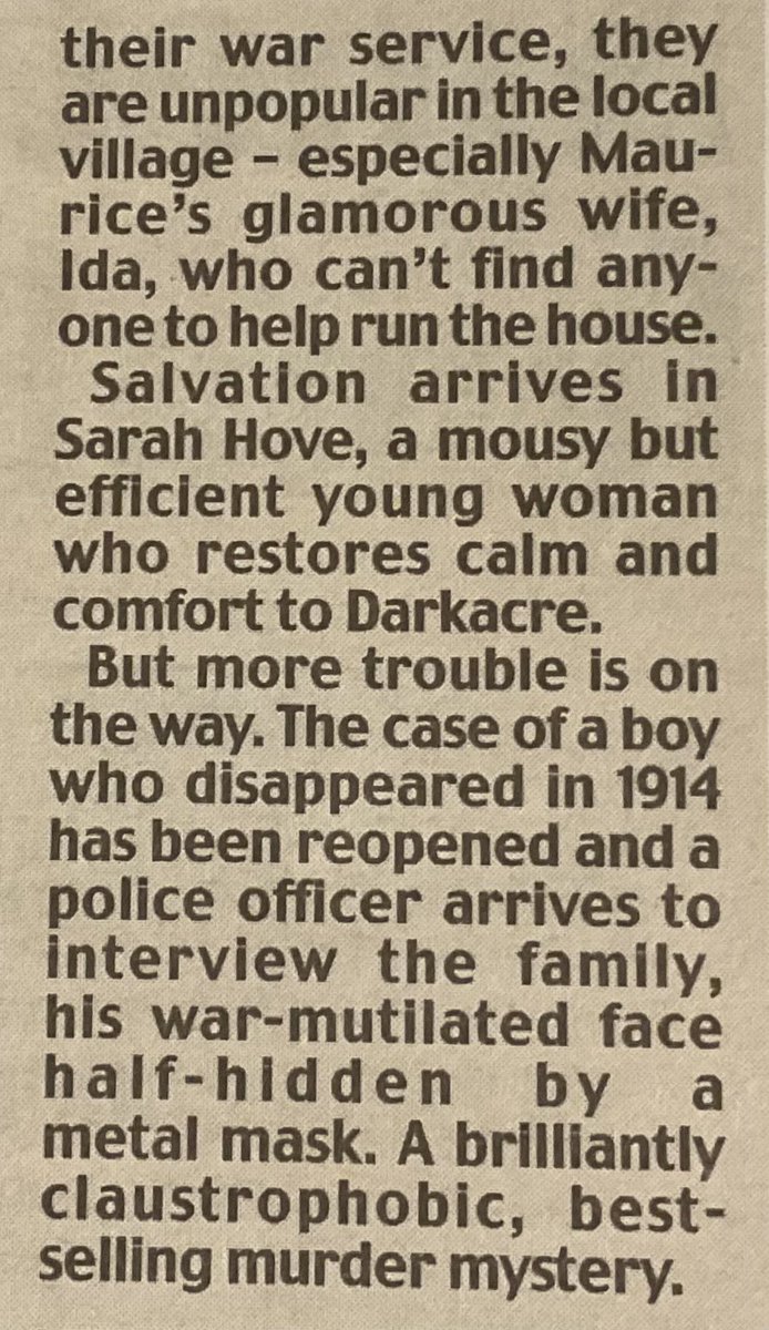 Anita Frank (@ajes74) on Twitter photo ‘A brilliantly claustrophobic, best-selling murder mystery.’
Lovely to see THE GOOD LIARS featured in the <a href="/MailOnline/">Mail Online</a> Must Reads today! Just 99p on Kindle now! ‘A brilliantly claustrophobic, best-selling murder mystery.’
Lovely to see THE GOOD LIARS featured in the <a href="/MailOnline/">Mail Online</a> Must Reads today! Just 99p on Kindle now!