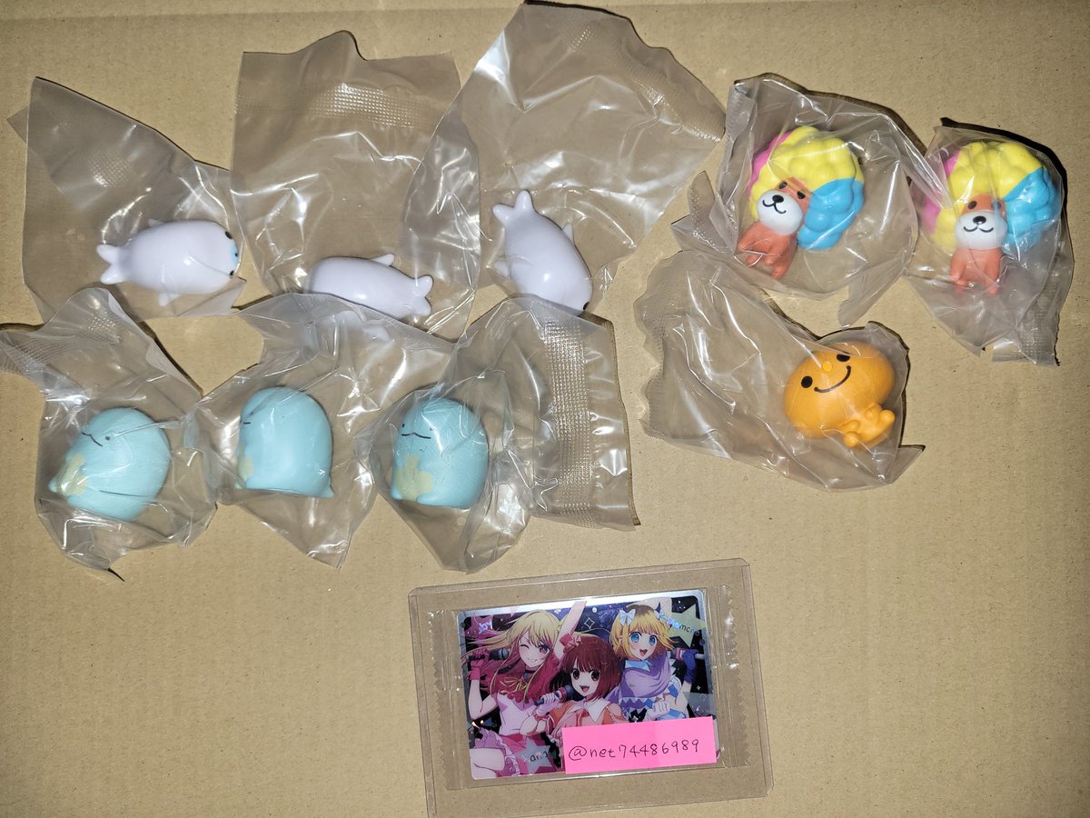 net74486989's tweet photo. San-X　フィギュアコレクション　交換

譲　画像1

求　画像2
　　モノクロブー×2
　　たれぱんだ×1

郵送交換または沖縄県内手渡し
お品ものの写真付きでお声がけお願いいたします
Vol.1、Vol.2特に気にしません
1つからでも大丈夫ですのでお気軽にお声がけ下さい
よろしくお願いいたします https://t.co/Cn5QzqPvMl