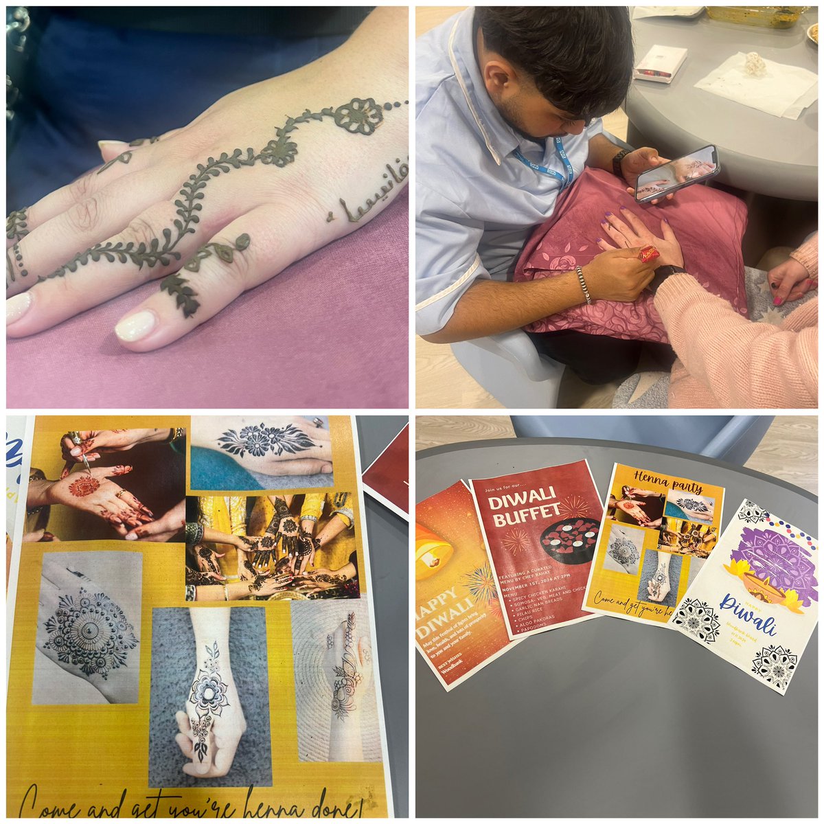 Woodbank celebrated Diwali today! 🪔 It was a wonderful day of education and coming together, featuring a delicious meal cooked by our fabulous chef Rahat. Our ladies enjoyed some dancing and henna as well. ⭐️💫