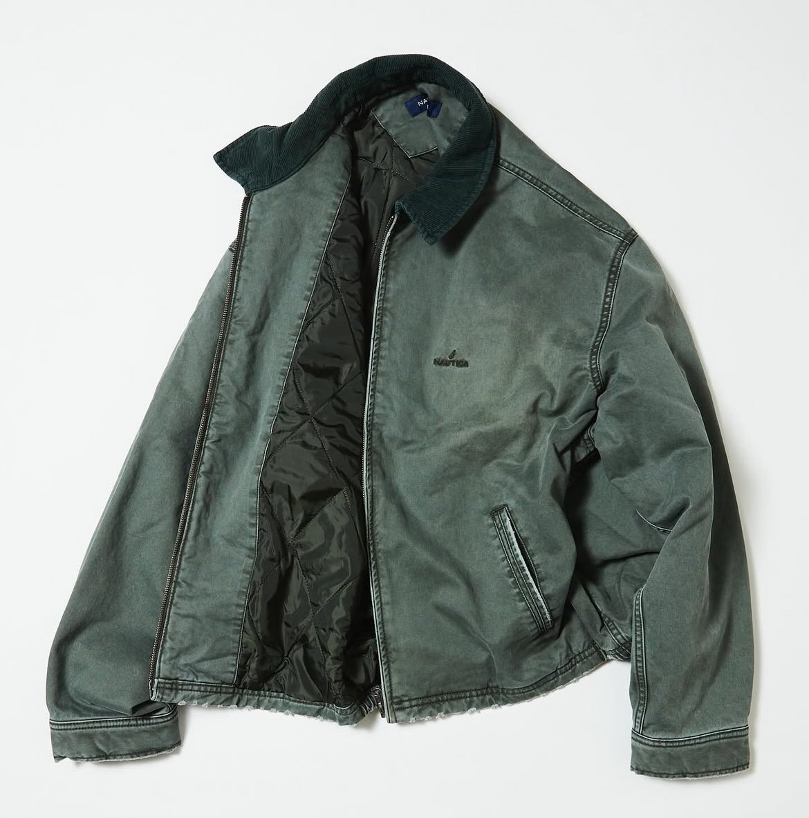 【日本入手困難】Garment-dyed gabardine blouson jacket Street Night Live on X: