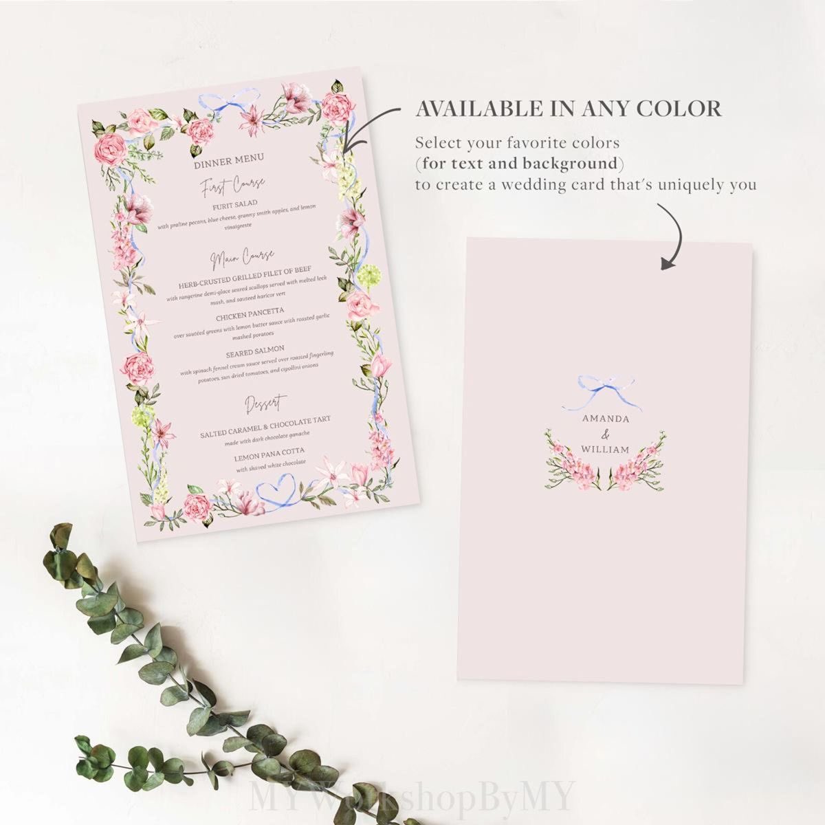 myworkshopbymy's tweet image. Check out our menu template selection for the very best in unique and custom pieces from shop: myworkshopbymy.etsy.com

#MYworkshopByMY #menu #menutemplate #wildflower #watercolor #printathome #weddingtemplate #editable #downloadable #dinnermenu #weddingmenu #tablesetting