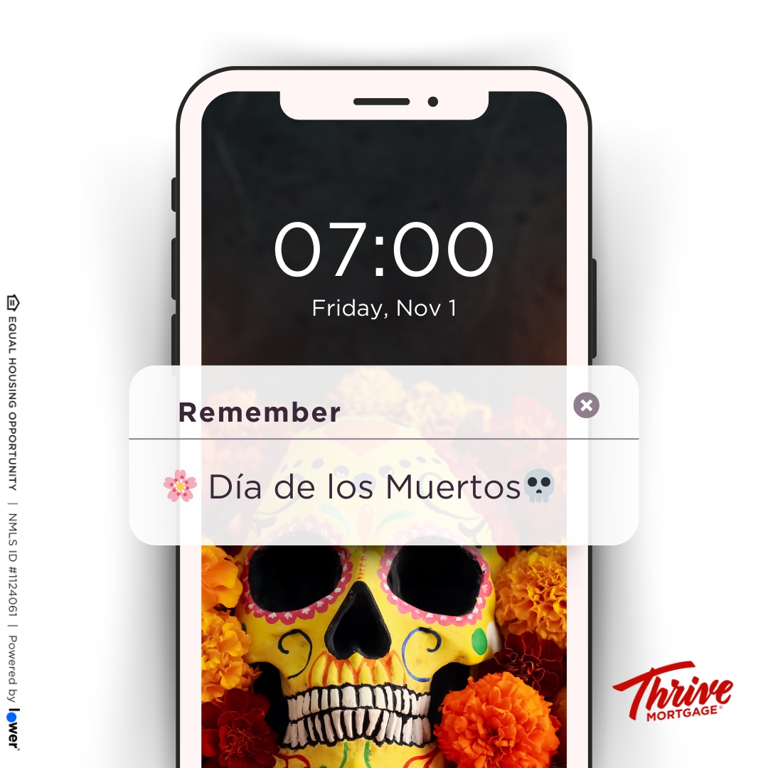 Today we honor our loved ones and celebrate their memory. 🌸💀

Día de los Muertos reminds us that our loved ones are never truly gone—they live on in our hearts and memories. 

#DíadelosMuertos #Remembering