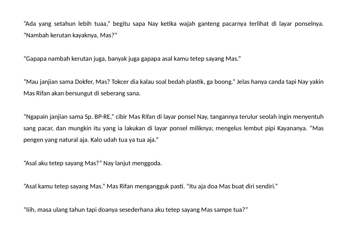 seriesfreak's tweet photo. #KayFan #KaliKedua part of main story, timeline a little bit in the future 🫶🏼
Semoga suka kadonya, Mas Rifan ☺️
Hari spesial https://t.co/mwiU3bpNcq