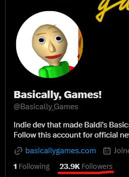 Professor Baldi tweet media