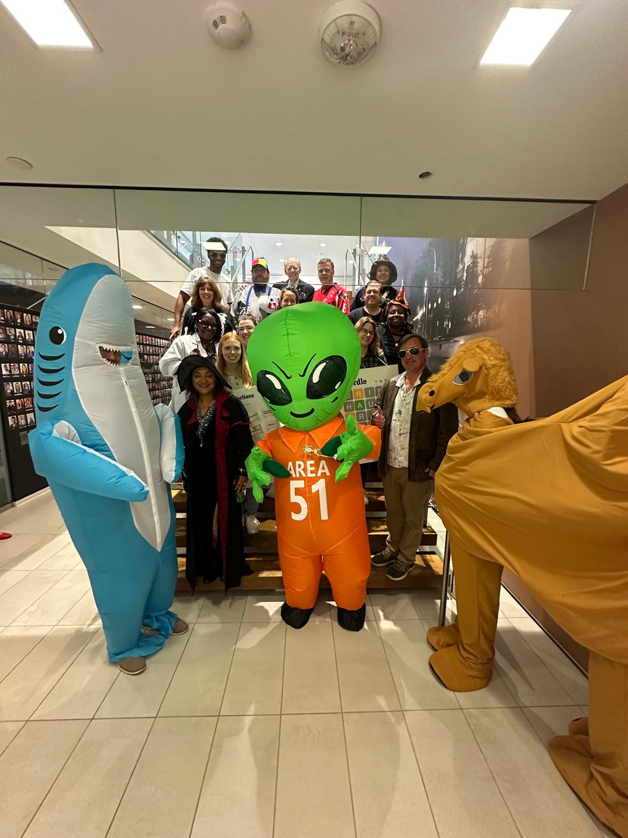 #TeamDonohoe wrapped up October with a fantastic Halloween Happy Hour! Our team brought out their creative side with some amazing costumes for our costume contest, and the energy was filled with laughter, friendly competition, and festive fun.