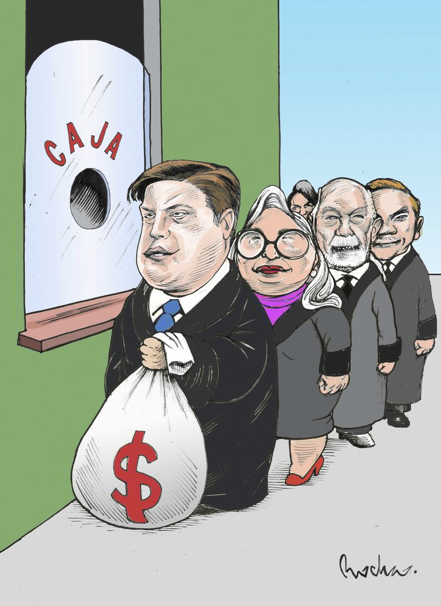 lajornadaonline's tweet photo. #MonerosLaJornada  El juez por su caja empieza, cartón de @Rochamonero

https://t.co/qhPtSBKlKv https://t.co/CYgDHPProQ