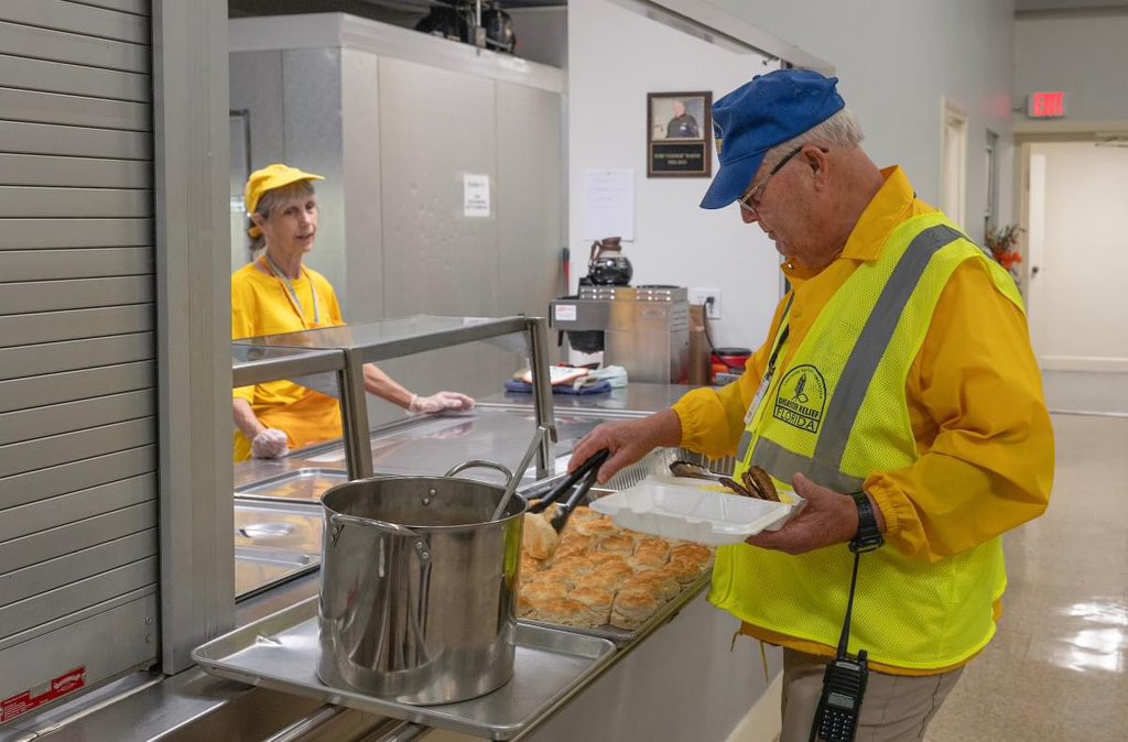 sendrelief's tweet image. Thanks to your support, SBC Disaster Relief volunteers have prepared over 1 MILLION MEALS for those affected by Hurricanes Helene and Milton.

We are so grateful for everyone who has contributed their time, financial gifts, and prayers to help hurting communities!