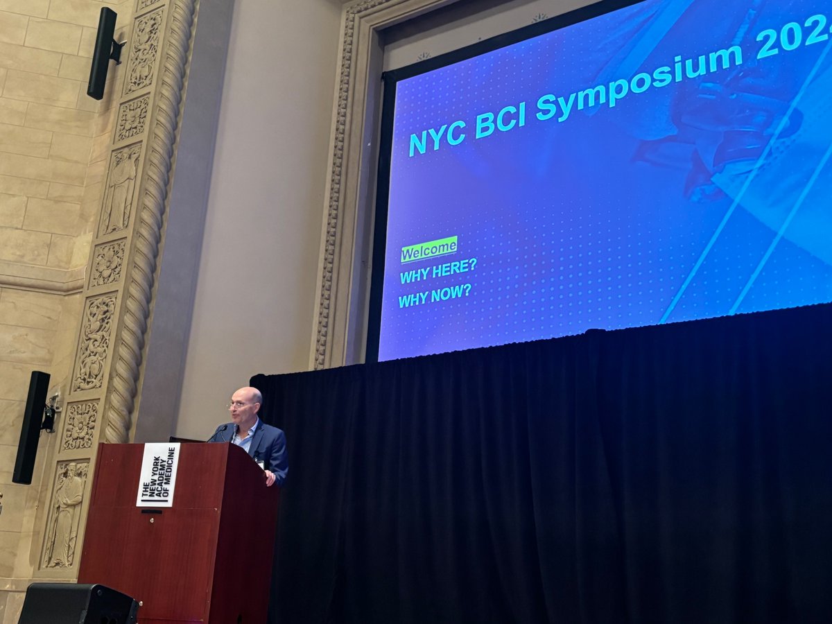 Mount Sinai Neurosurgery (@mountsinaineuro) on Twitter photo 🎉🎉 We’re thrilled to kick off #NYBCI24 with opening remarks from <a href="/JoshBedersonMD/">Dr. Joshua Bederson</a>, <a href="/MountSinaiNeuro/">Mount Sinai Neurosurgery</a> System Chair! He co-founded <a href="/SinaiBioDesign/">Sinai BioDesign</a>, holds the record for placing 4,096 electrodes on a human brain & secured an $11.6M grant for surgical innovation. #neurosurgery #BCI 🎉🎉 We’re thrilled to kick off #NYBCI24 with opening remarks from <a href="/JoshBedersonMD/">Dr. Joshua Bederson</a>, <a href="/MountSinaiNeuro/">Mount Sinai Neurosurgery</a> System Chair! He co-founded <a href="/SinaiBioDesign/">Sinai BioDesign</a>, holds the record for placing 4,096 electrodes on a human brain & secured an $11.6M grant for surgical innovation. #neurosurgery #BCI