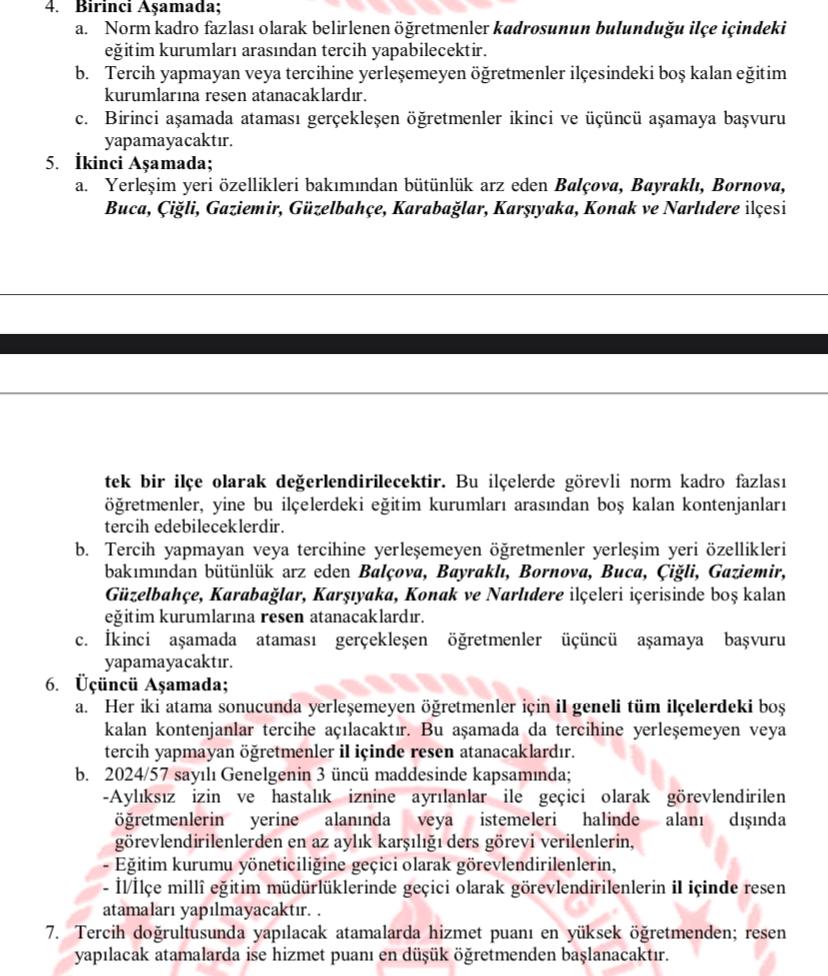 Norm kadro fazlası öğretmenlerin başvuru süreci başladı.
Adı geçen ilçeler arasında reisen atama yapmak demek ne demek?!
Birçok öğretmenin maddi-manevi düzeninin bozulup yine perişan olması demek!
<a href="/izmir_ilmem/">İzmir İl Milli Eğitim Müdürlüğü</a>