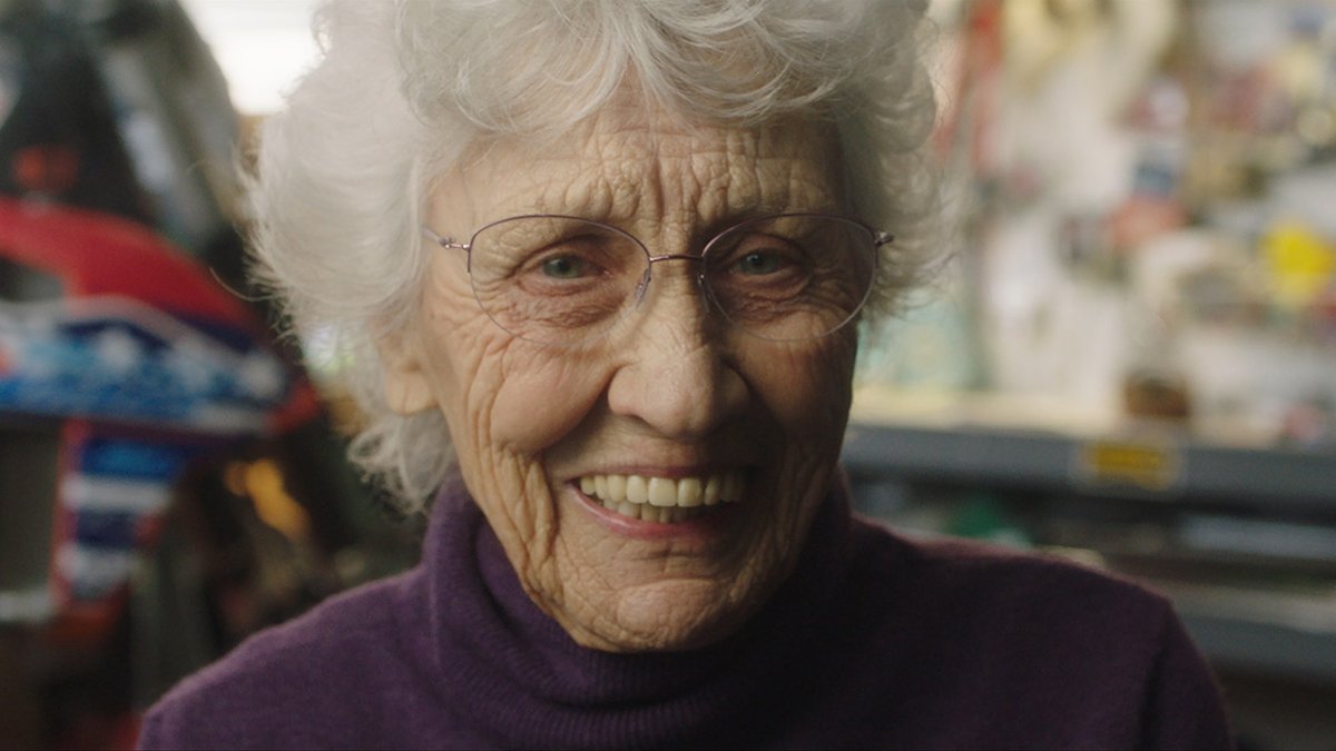In MOTORCYCLE MARY, meet Mary McGee, a decorated and courageous racer shattering the glass ceiling for women in motorsports. Courtesy of <a href="/espn/">ESPN</a>.

Catch a screening plus Q&amp;A of this film in our "Short List Shorts: Extraordinary People" program at DOC NYC.
🎟️ 2024.docnyc.net/ExtraordinaryP…