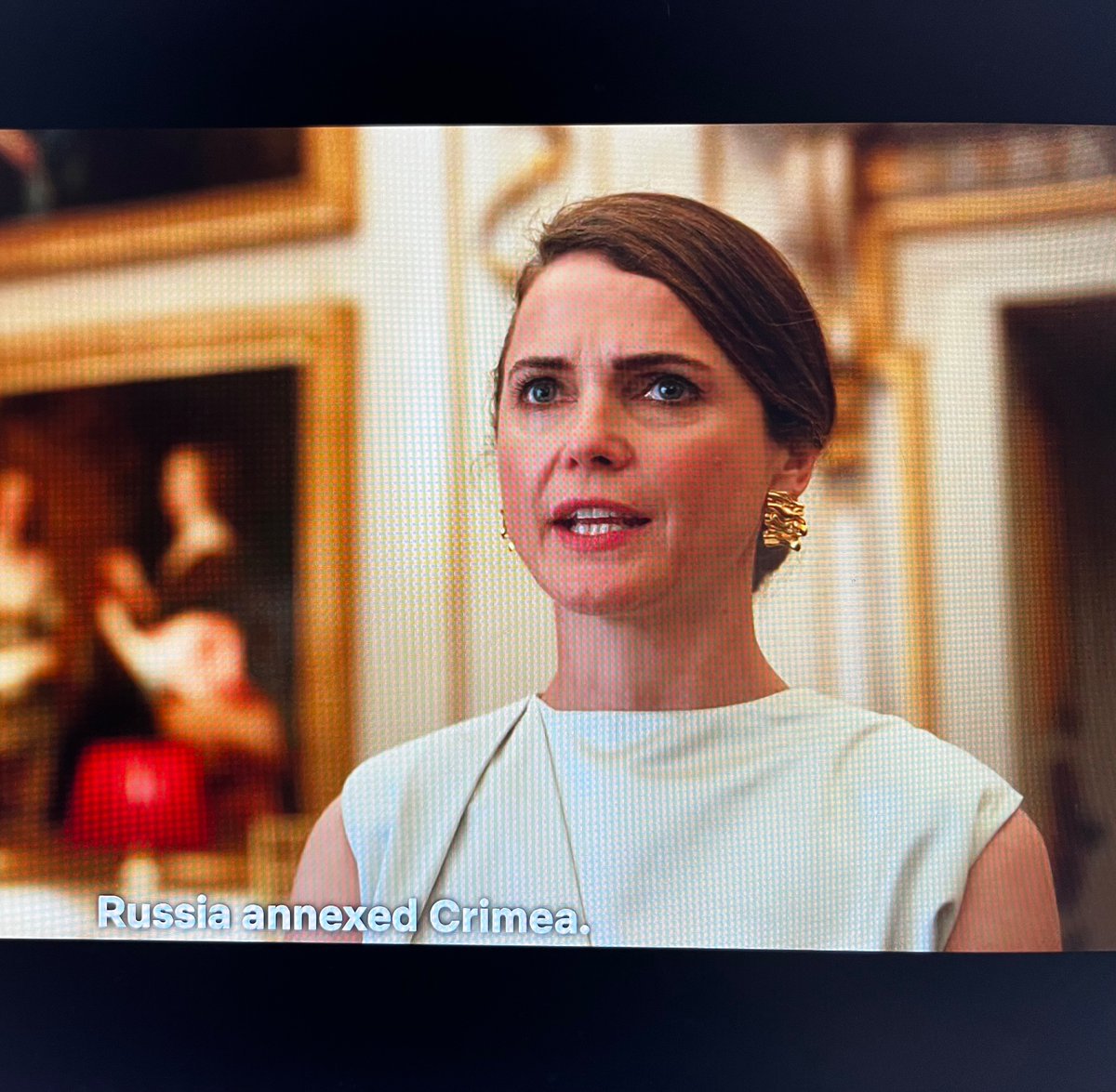 cathrynatkinson's tweet photo. Watched #TheDiplomat season two in one evening and it’s even better than season one. Six episodes are not enough, I wished it was a 26-episode season. Geopolitical storytelling at its best and I wish I’d been in the writers room. Twisty AF https://t.co/nhbOLWG0XQ