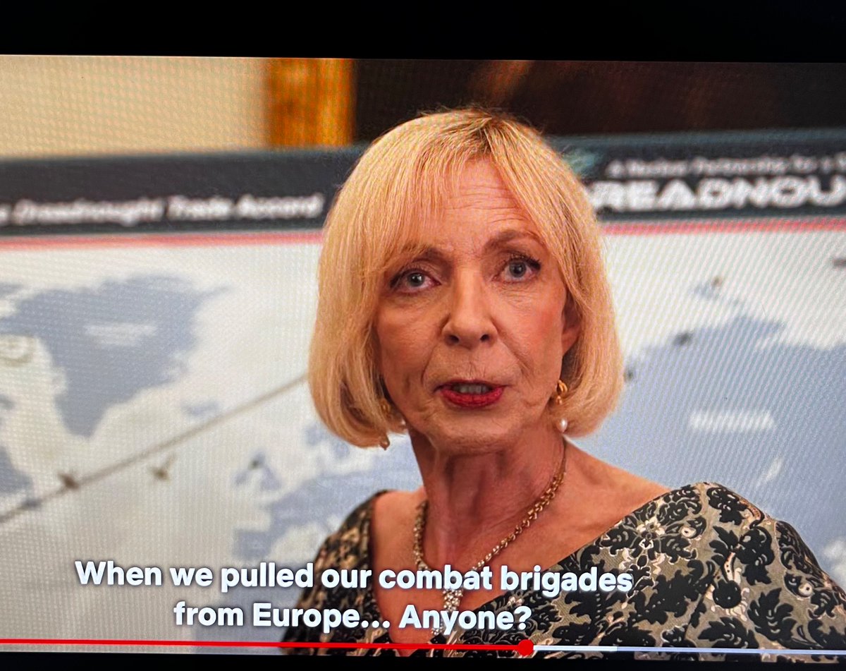 cathrynatkinson's tweet photo. Watched #TheDiplomat season two in one evening and it’s even better than season one. Six episodes are not enough, I wished it was a 26-episode season. Geopolitical storytelling at its best and I wish I’d been in the writers room. Twisty AF https://t.co/nhbOLWG0XQ