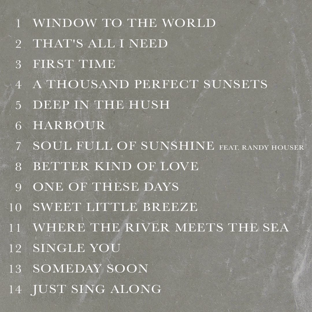 littleriverband's tweet photo. It's been ONE week since #WindowToTheWorld was released! Comment with your favorite song number (1-14) below and tell us why. 🌎 https://t.co/cLgSXMLNrT https://t.co/T8GhQXPTpF