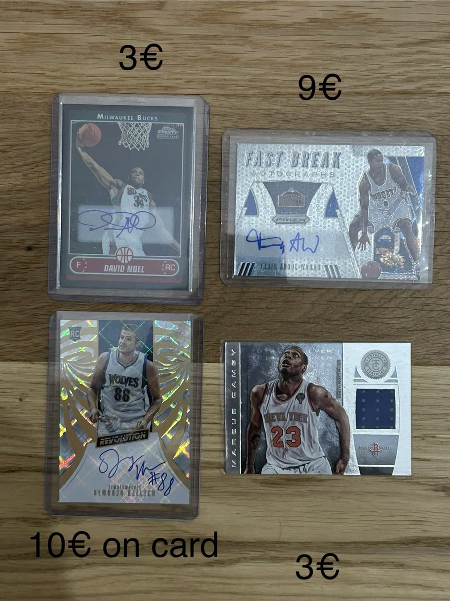 Hova_card's tweet image. Cartes dispo !

Prix sur les photos 

Frais de port à ajouter
Paiement paypal. 

Bonne soirée !